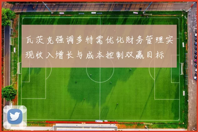 瓦茨克强调多特需优化财务管理实现收入增长与成本控制双赢目标